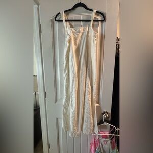 Madewell Cream Midi Dress